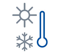Icon temperature behaviour